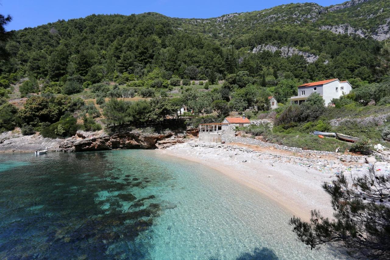Secluded Fisherman'S Cottage Cove Bacva, Korcula - 9475 Pupnat Eksteriør bilde