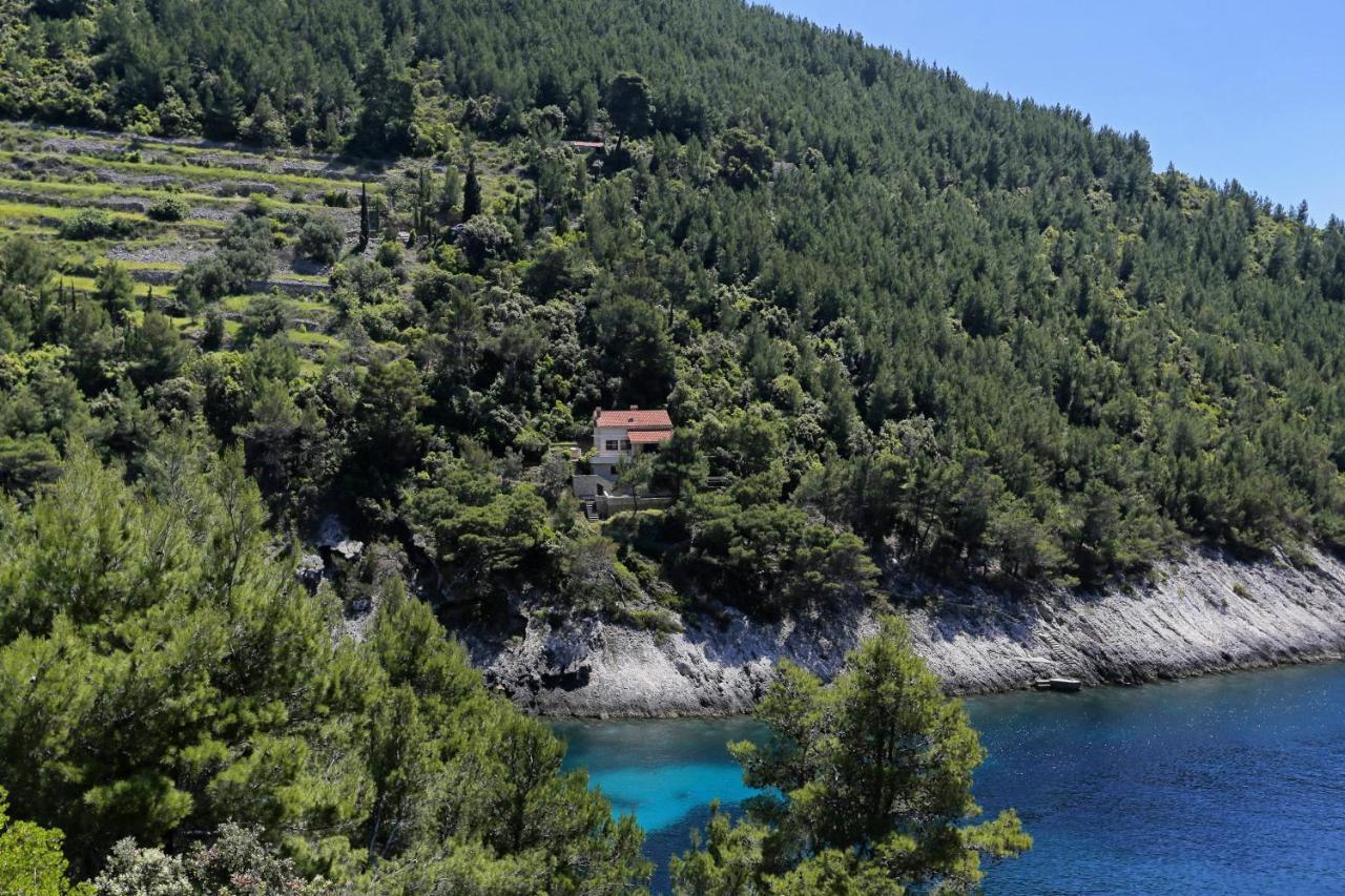 Secluded Fisherman'S Cottage Cove Bacva, Korcula - 9475 Pupnat Eksteriør bilde