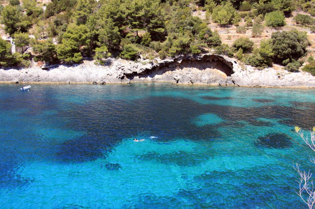 Secluded Fisherman'S Cottage Cove Bacva, Korcula - 9475 Pupnat Eksteriør bilde