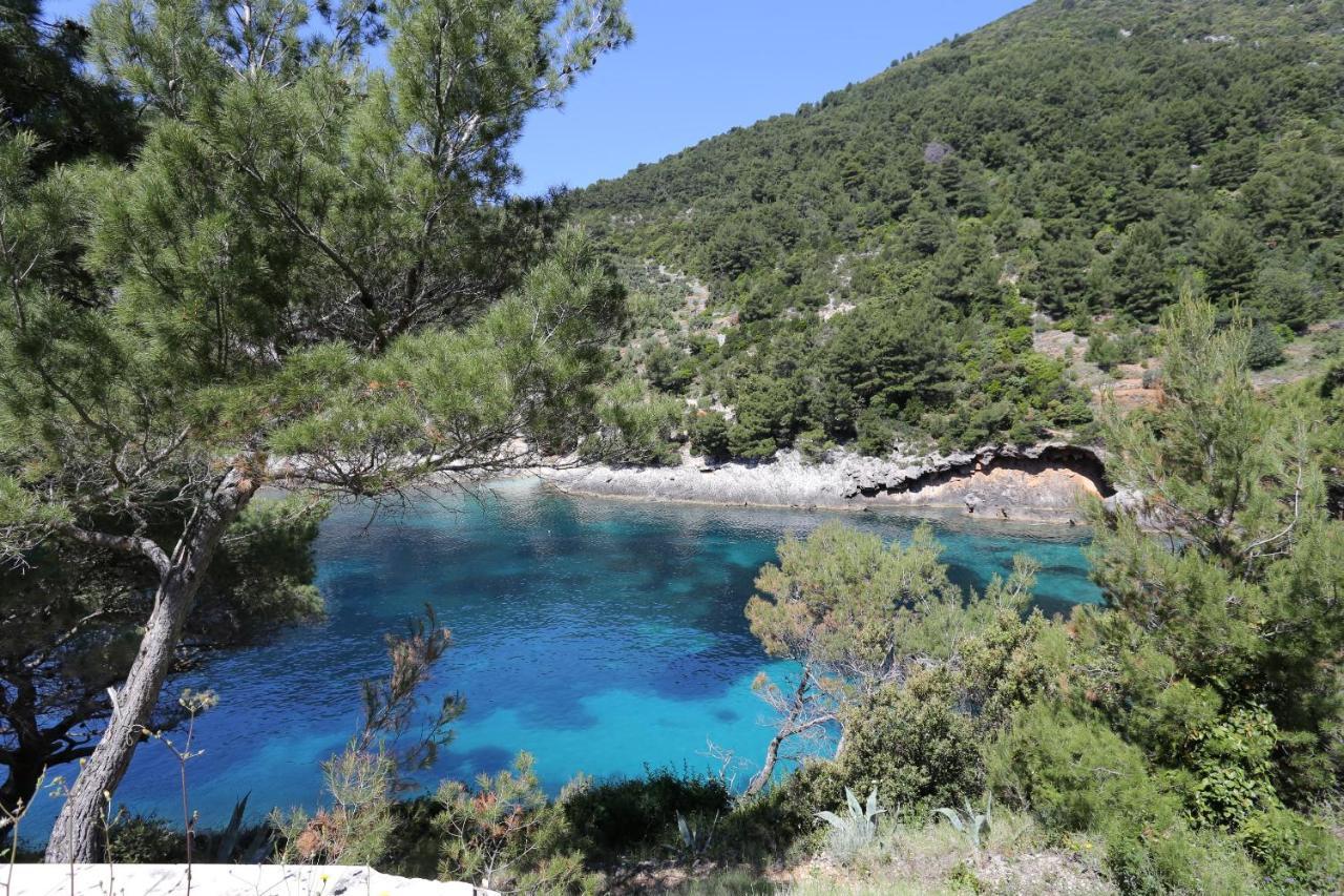 Secluded Fisherman'S Cottage Cove Bacva, Korcula - 9475 Pupnat Eksteriør bilde